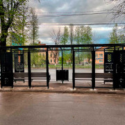 Автобусный павильон «Оттоманс» к 80-летию Победы в Великой Отечественной войне