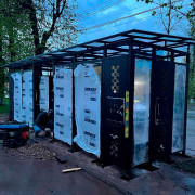 Автобусный павильон «Оттоманс» к 80-летию Победы в Великой Отечественной войне