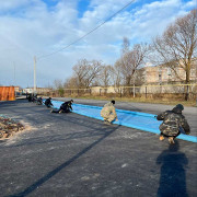 Быстровозводимый П-образный ангар 648м2