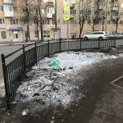 Пешеходное ограждение ПО-8 тип I  (Секция + столб)