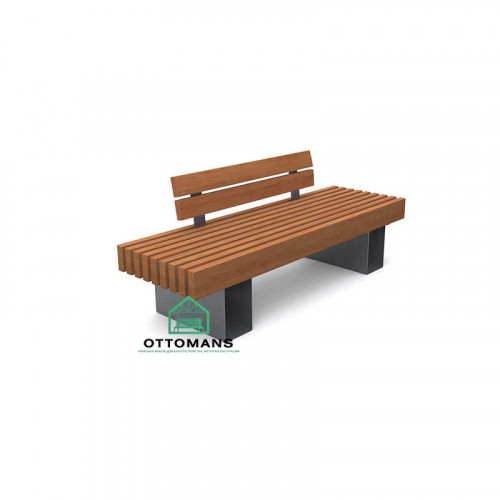 Скамейка «Stand» со спинкой SK0222000